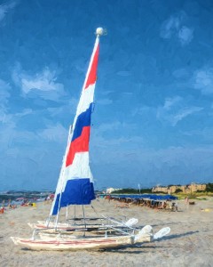 Sailboat-Cezanne